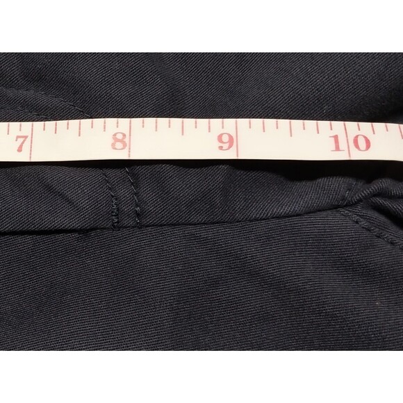 Old Navy Mens 32 Khaki Twill Joggers Navy Blue Cotton Casual Hipster Comfy Work - Picture 8 of 13